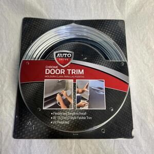 Car Door Edge Moulding Trim Strip Scratch Guard Protector Cover Chrome 5.5 Meter